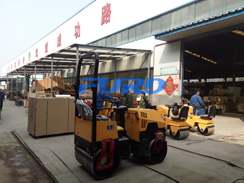 今日福瑞得微動態(tài)--福瑞得機械小型壓路機發(fā)往北京、福建等地